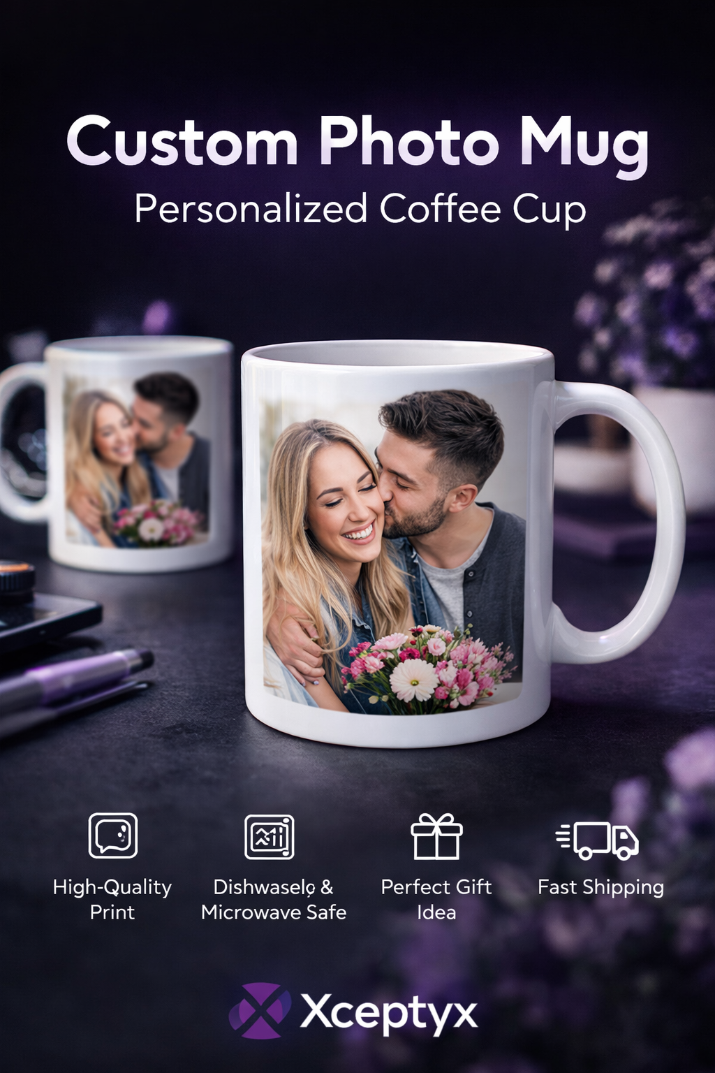 Custom Photo Mug-Personalized Gift/Xceptyx