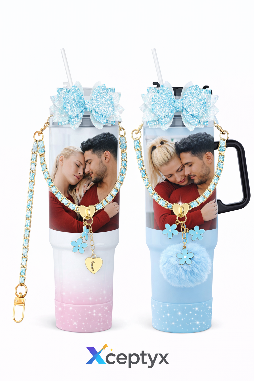 Custom Photo Tumbler-40oz Personalized Stainless Steel Cup/Xceptyx
