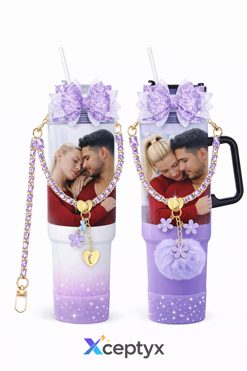 Custom Photo Tumbler-40oz Personalized Stainless Steel Cup/Xceptyx